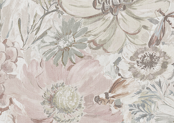 Spring Garden, Dusky Rose - Made to Measure Curtains - Image 9